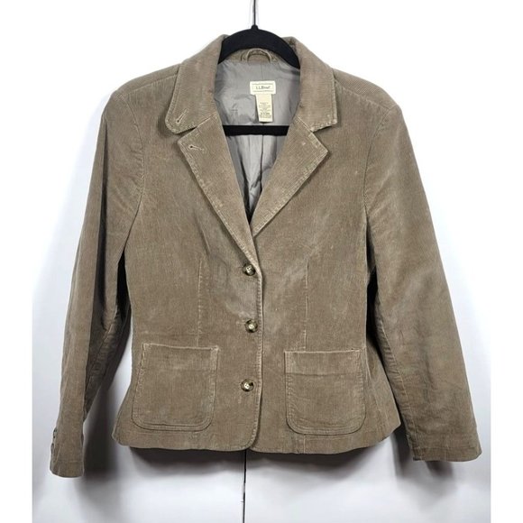 LL Bean corduroy jacket Womens size small - Picture 1 of 5